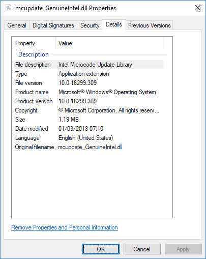 KB4090007 Intel Microcode Updates for Windows 10 v1709 - January 8-mcupdate-01-mar-2018.png