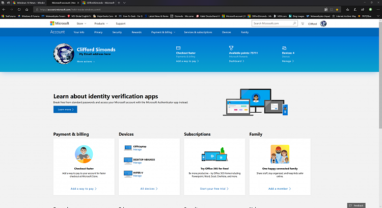 Microsoft Account Gets New Look With Fluent Design Update-image-006.png