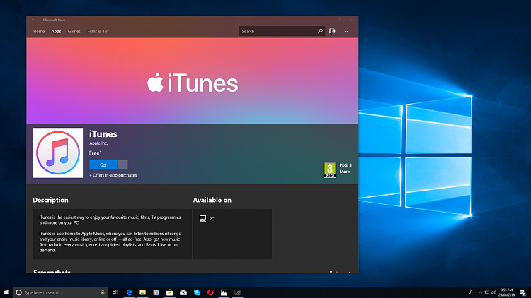 Itunes now in Microsoft Store for Windows 10-screenshot-1-.png