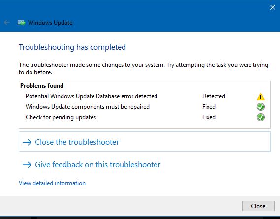 New Windows 10 Insider Preview Fast and Skip Ahead Build 17661 - May 3-trouble.jpg