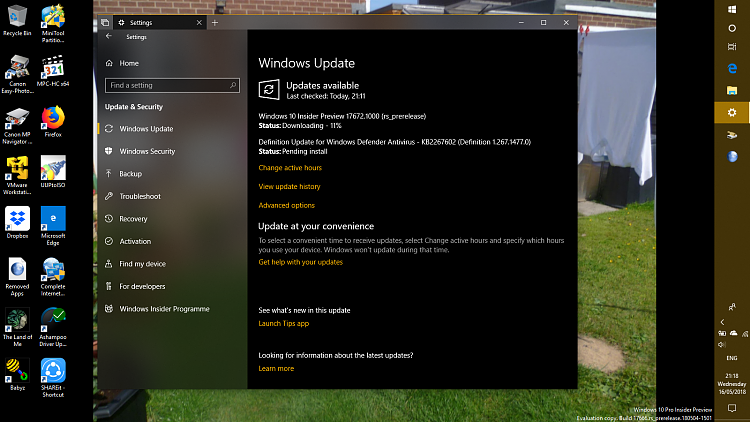 New Windows 10 Insider Preview Fast and Skip Ahead Build 17672 -May 16-2018-05-16.png