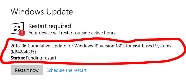 Cumulative Update KB4284835 Windows 10 v1803 Build 17134.112 - June 12-capture2.png