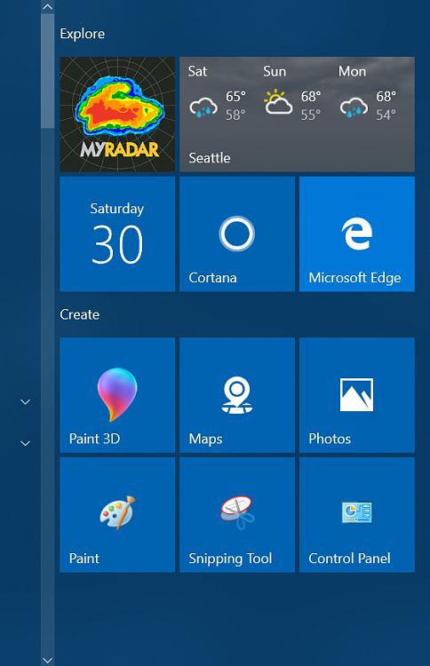 New Windows 10 Insider Preview Fast &amp; Skip Ahead Build 17704 - June 27-paint-tile-start-menu.jpg