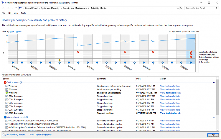 Cumulative Update KB4338819 Windows 10 v1803 Build 17134.165 - July 10-capture.png