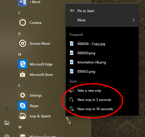 How to Take a Screenshot Using Snip and Sketch in Windows 10