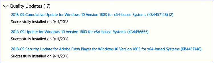Cumulative Update KB4457128 Windows 10 v1803 Build 17134.285 Sept. 11-image.png