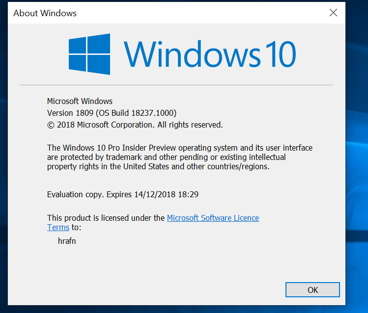 New Windows 10 Insider Preview Skip Ahead Build 18237 - September 12-winver.png