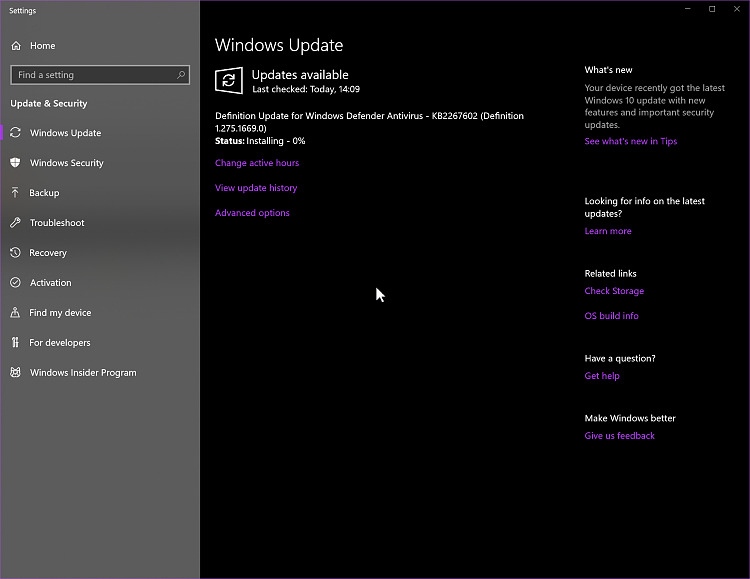 Cumulative Update KB4458469 Windows 10 v1803 Build 17134.320 Sept. 26-image.png