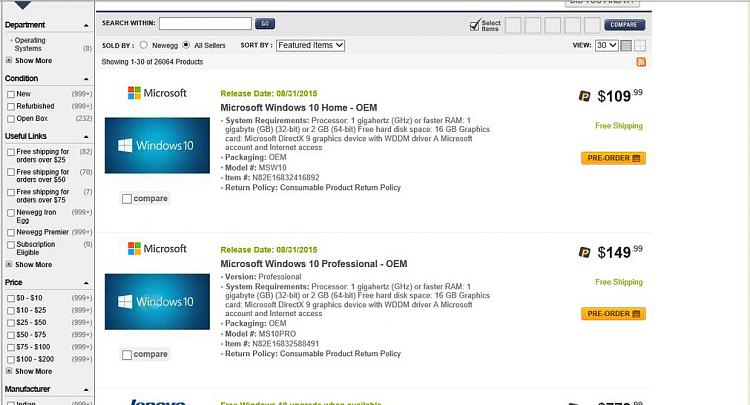 Newegg Windows 10 price &amp; release date-ne1.jpg