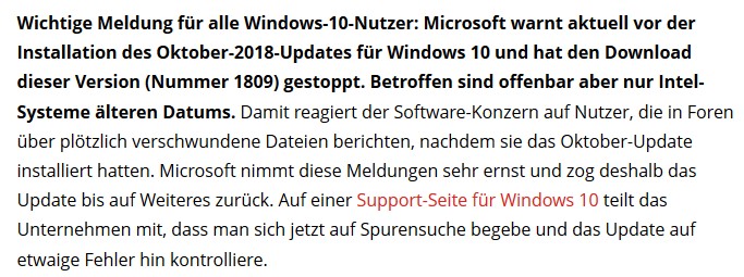 Windows 10 October 2018 Update rollout now paused-txtje.jpg