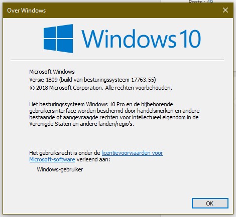 Cumulative Update KB4464330 Windows 10 v1809 Build 17763.55 - Oct. 9-vers.jpg