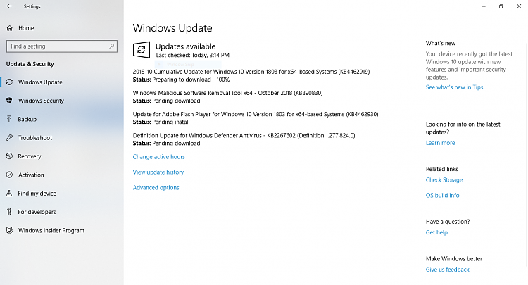 Cumulative Update KB4462919 Windows 10 v1803 Build 17134.345 - Oct. 9-capture2.png