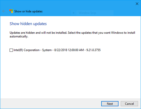 Cumulative Update KB4462919 Windows 10 v1803 Build 17134.345 - Oct. 9-capture.png