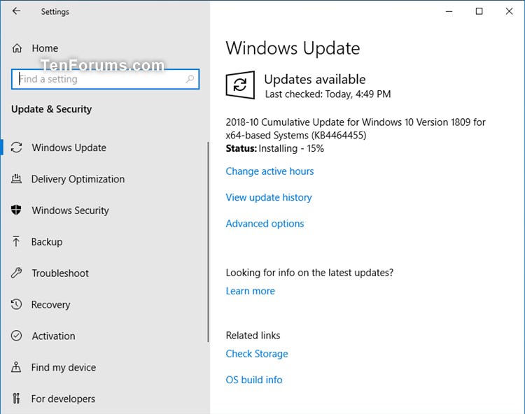 KB4464455 Windows 10 Insider Preview Slow + RP Build 17763.107 Oct. 30-kb4464455.jpg