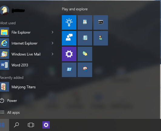 The Free Windows 10 Will Support Unlimited Clean Installs-start-menu.png