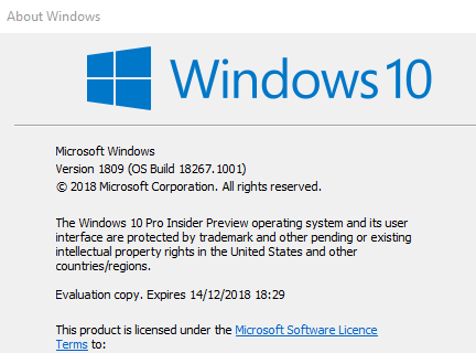 New Windows 10 Insider Preview Fast + Skip Build 18267 (19H1) Oct. 24-annotation.png