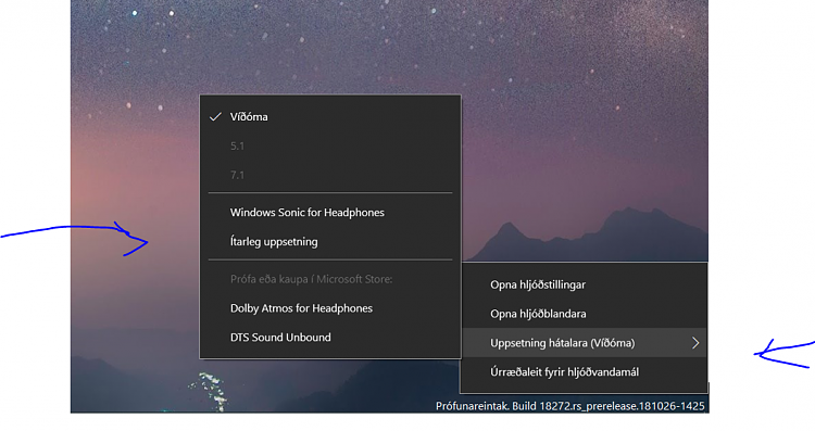 New Windows 10 Insider Preview Fast + Skip Build 18272 (19H1) Oct. 31-speaker.png