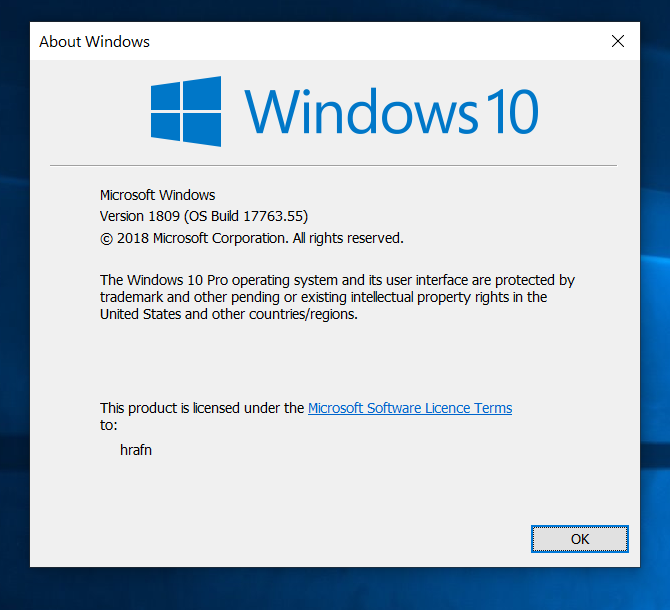 KB4464455 Windows 10 Insider Preview Slow + RP Build 17763.107 Oct. 30-w.png