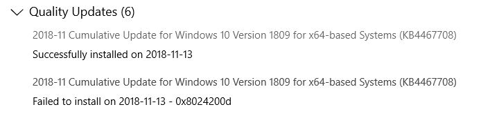 Cumulative Update KB4467708 Windows 10 v1809 Build 17763.134 - Nov. 13-fquked.jpg