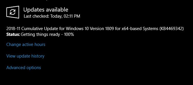KB4464455 Windows 10 Insider Preview Slow + RP Build 17763.107 Oct. 30-rp.jpg