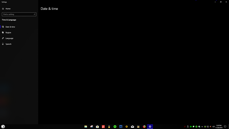 New Windows 10 Insider Preview Fast + Skip Build 18290 (19H1) -Nov. 28-date.png