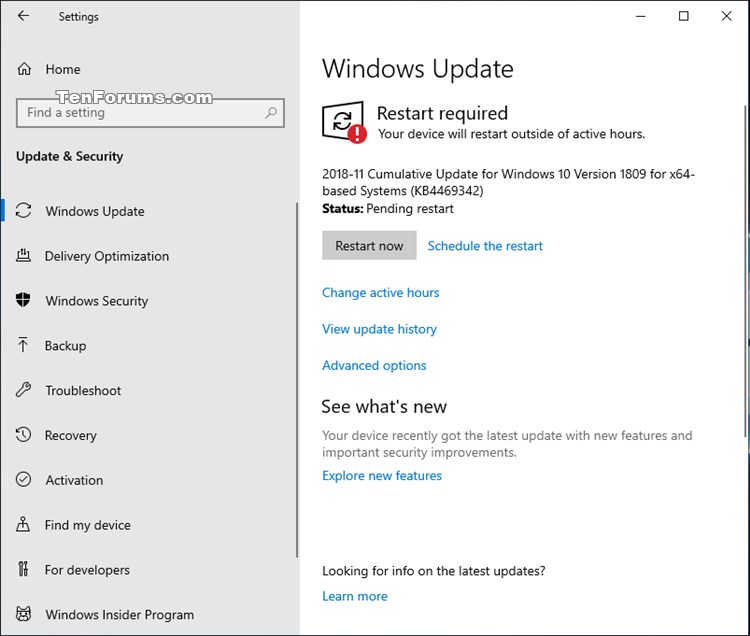 Cumulative Update KB4469342 Windows 10 v1809 Build 17763.168 - Dec. 5-kb4469342.jpg