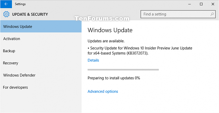 New Security Update KB3072073 for Windows 10 June 16th 2015-kb3072073.png
