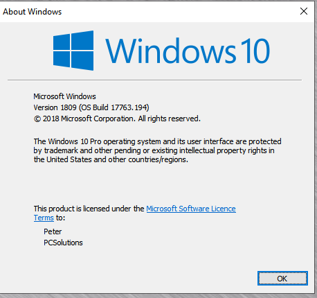 Cumulative Update KB4471332 Windows 10 v1809 Build 17763.194 - Dec. 11-capture.png