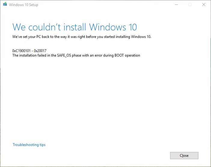 New Windows 10 Insider Preview Fast + Skip Build 18298 (19H1) -Dec. 10-18298-install-failed-.jpg