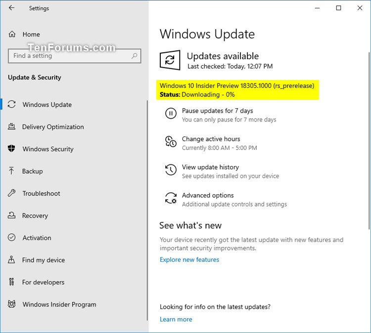 New Windows 10 Insider Preview Fast Build 18305.1003 (19H1) - Dec. 20-18305.jpg