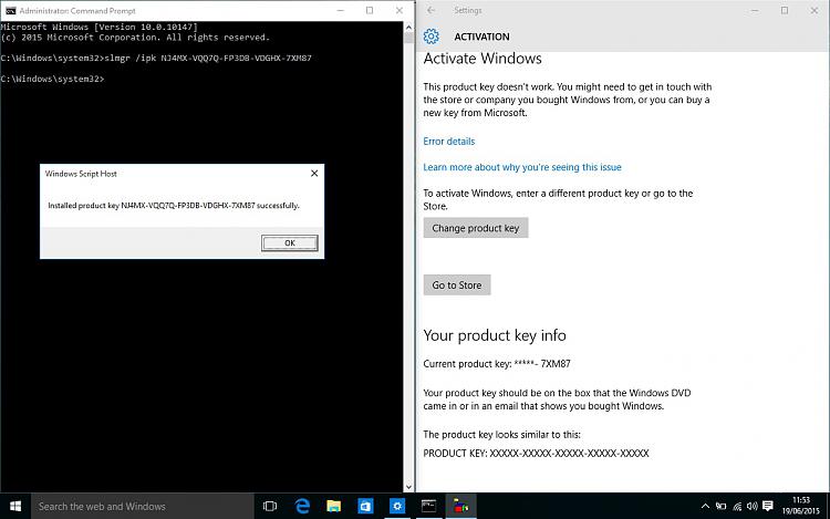 Windows 10 Build 10147 x64 ISO has leaked-10147_not_activated.jpg