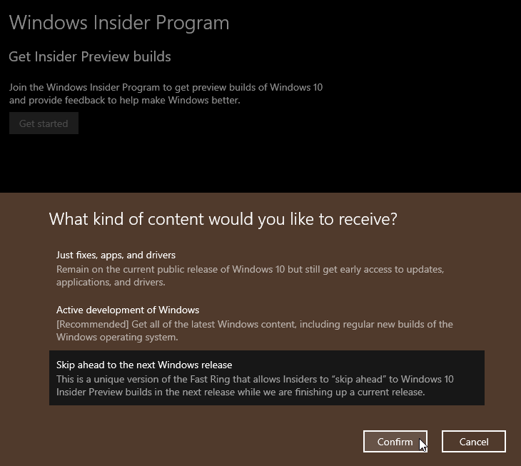 Skip Ahead opened up again to Windows Insiders for Windows 10 19H2-000023.png