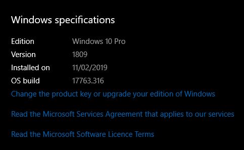 Current Status of Windows 10 October 2018 Update version 1809-17763.316-2.jpg