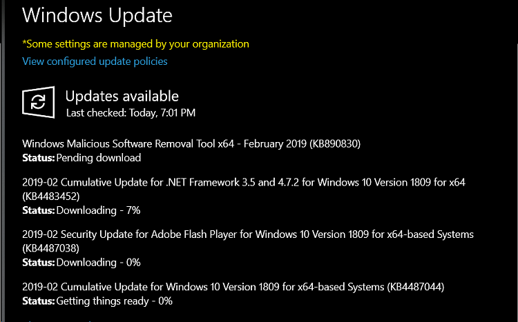 Cumulative Update KB4476976 Windows 10 v1809 Build 17763.292 - Jan. 22-image.png