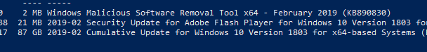Cumulative Update KB4487017 Windows 10 v1803 Build 17134.590 - Feb. 12-capture.png