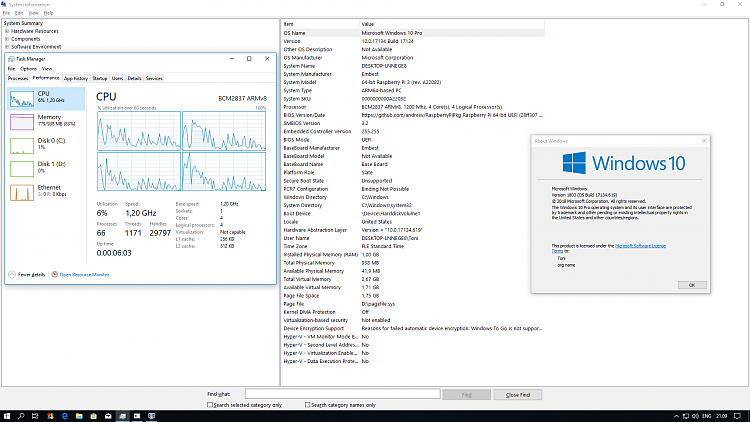 Cumulative Update KB4487029 Windows 10 v1803 Build 17134.619 - Feb. 19-windows_arm_17134.619.png