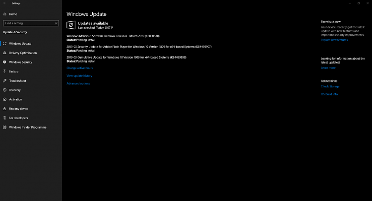 Cumulative Update KB4489899 Windows 10 v1809 Build 17763.379 - Mar. 12-image.png