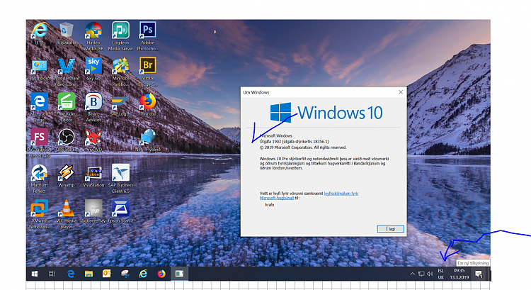 New Windows 10 Insider Preview Slow Build 18356.16 (19H1) - March 19-ver.png