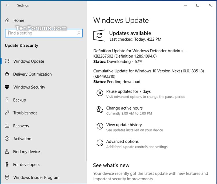 New Windows 10 Insider Preview Slow Build 18351.26 (19H1) - March 14-kb4492310.jpg