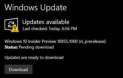 New Windows 10 Insider Preview Skip Ahead Build 18855 (20H1) - Mar. 13-000247.png