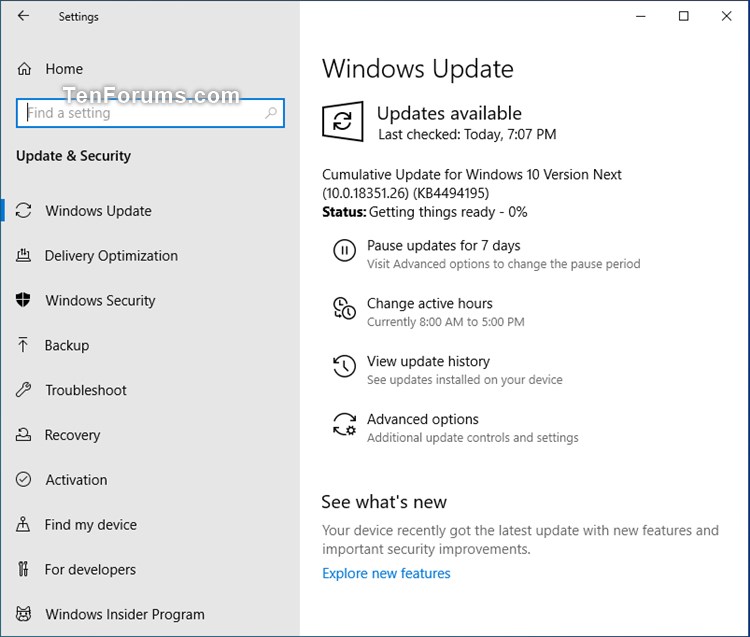 New Windows 10 Insider Preview Slow Build 18351.26 (19H1) - March 14-kb4494195.jpg