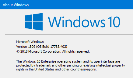 Cumulative Update KB4489899 Windows 10 v1809 Build 17763.379 - Mar. 12-image.png