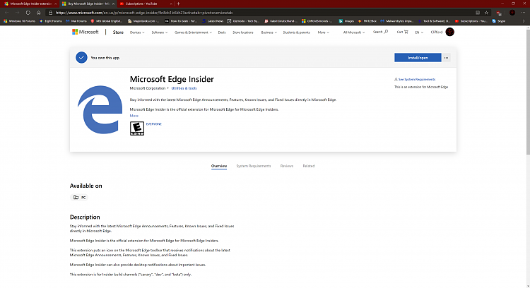 Microsoft Edge Insider extension now available in Microsoft Store-image.png