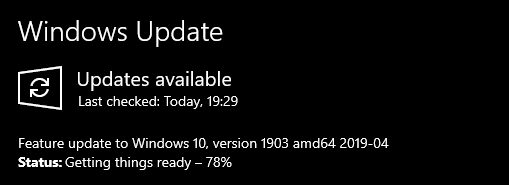 Windows 10 May 2019 Update released to Release Preview ring-1903update.png