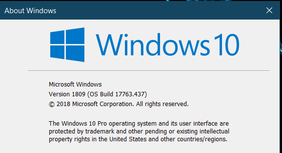 Cumulative Update KB4493509 Windows 10 v1809 Build 17763.437 - April 9-image.png