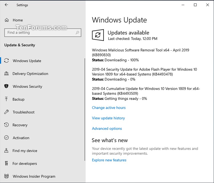 KB4493478 Security Update for Adobe Flash Player to Windows 10-kb4493509.jpg
