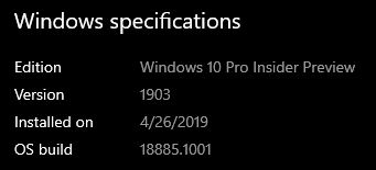 New Windows 10 Insider Preview Fast+Skip Build 18885 (20H1) - April 26-18885.jpg