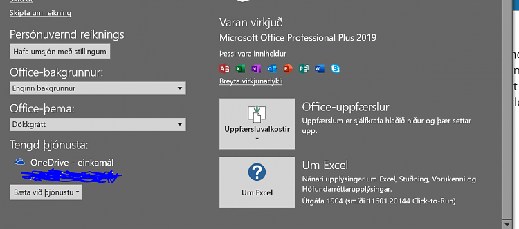 Office 365 Monthly Channel v1904 build 11601.20144 - April 29-o2019.png