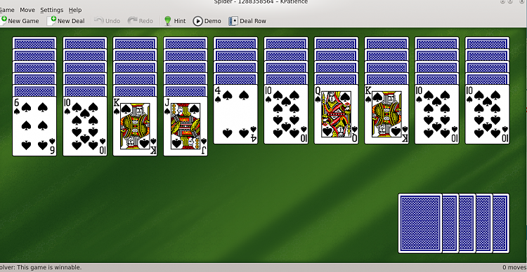 Download: Spider Solitaire XP Version