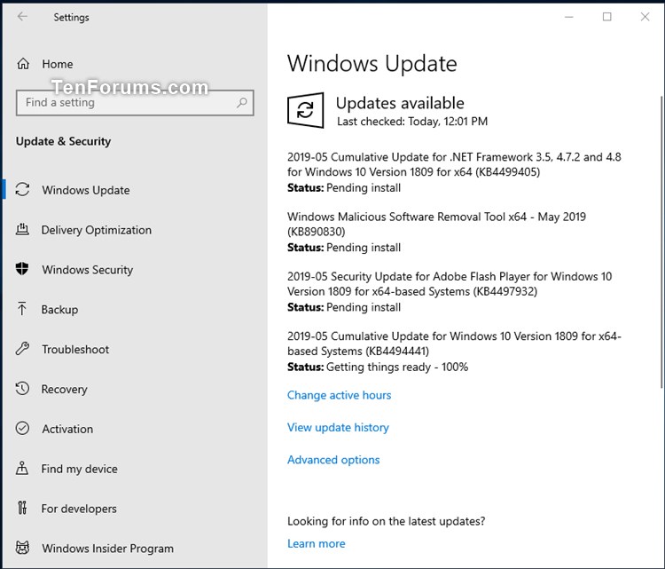 Cumulative Update KB4494441 Windows 10 v1809 Build 17763.503 - May 14-kb449441.jpg